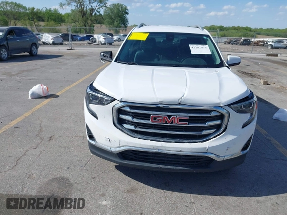 2021 GMC Terrain SLT with VIN 3GKALPEV7ML391587, listed as a IAAI auction lot 42281436 with 93,553 mi miles and . Bid and sale history available at DreamBid. Image 6.
