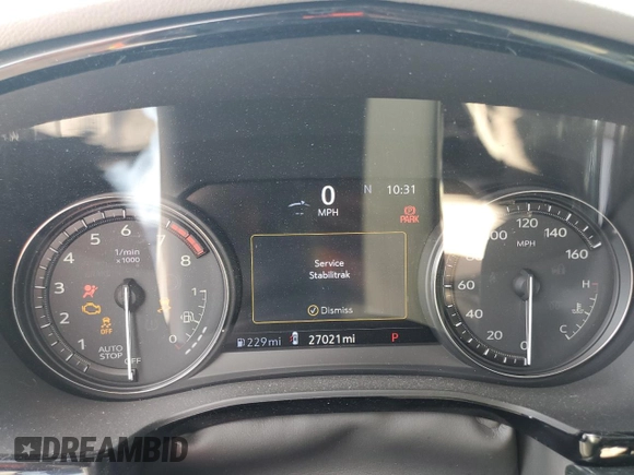 2022 Cadillac XT6 Premium Luxury with VIN 1GYKPCRS7NZ101706, listed as a Copart auction lot 63389985 with 27,021 mi miles and Salvage title. Bid and sale history available at DreamBid. Image 9.