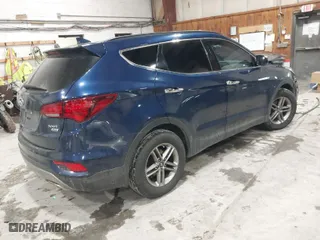 2017 Hyundai Santa Fe Sport 2.4L with VIN 5XYZUDLB1HG488817, listed as a IAAI auction lot 41544484 with NaN miles. Bid and sale history available at carsss.com. Image 4.