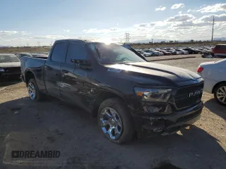 2024 Ram 1500 Tradesman with VIN 1C6SRECG8RN205674, listed as a Copart auction lot 88942195 with 21,121 mi miles and Salvage title. Bid and sale history available at DreamBid. Image 4.