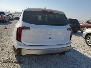 2025 Kia Telluride S with VIN 5XYP64GC9SG573593, listed as a Copart auction lot 78440814 with 230 mi miles and Salvage Title. Bid and sale history available at DreamBid. Image 6.