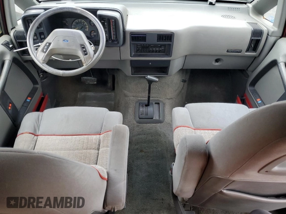 1990 Ford Aerostar z VIN 1FMDA31X6LZB41923, wystawiony jako Copart lot #86900154 z przebiegiem 11 339 mil mil oraz Szkoda całkowita • Salvage title. Historia ofert i sprzedaży dostępna na DreamBid. Obrazek 8.