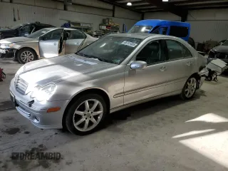 2005 Mercedes-Benz C 240 with VIN WDBRF81J05F644435, listed as a Copart auction lot 88741485 with 145,003 mi miles and Salvage Title. Bid and sale history available at DreamBid. Image 1.