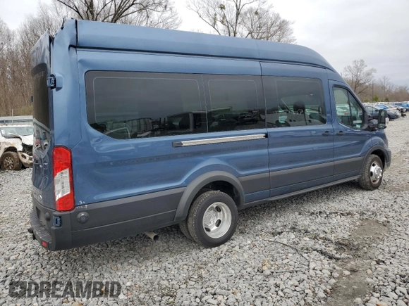 2023 Ford Transit Passenger XL with VIN 1FBVU4XG8PKB11791, listed as a Copart auction lot 44168115 with 2,482 mi miles and Non repairable. Bid and sale history available at DreamBid. Image 3.