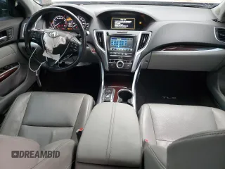 2016 Acura TLX Advance with VIN 19UUB3F74GA000641, listed as a Copart auction lot 55350555 with 135,221 mi miles and Salvage title. Bid and sale history available at DreamBid. Image 8.