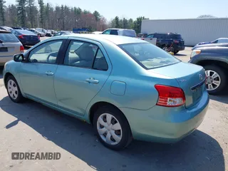 2008 Toyota Yaris with VIN JTDBT923484011003, listed as a IAAI auction lot 42107869 with 127,850 mi miles. Bid and sale history available at carsss.com. Image 3.