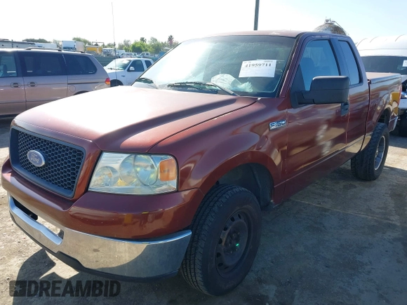 2006 Ford F-150 STX with VIN 1FTRX12W96KC21233, listed as a IAAI auction lot 41959711 with 312,198 mi miles. Bid and sale history available at carsss.com. Image 2.