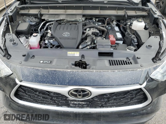 2024 Toyota Highlander LE with VIN 5TDKDRAH7RS537853, listed as a Copart auction lot 50980515 with 18,440 mi miles and Salvage title. Bid and sale history available at DreamBid. Image 12.