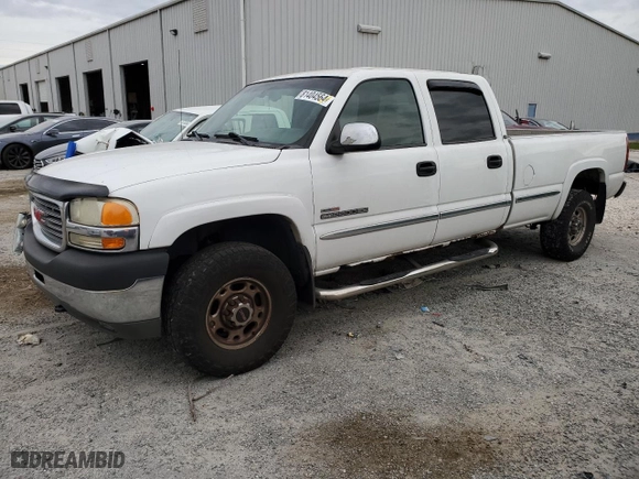 2002 GMC Sierra 2500HD SLE with VIN 1GTHK23172F105440, listed as a Copart auction lot 81404564 with 325,464 mi miles and Non Repairable. Bid and sale history available at carsss.com. Image 1.