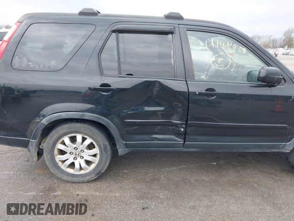 2005 Honda CR-V EX SE with VIN JHLRD78965C028479, listed as a IAAI auction lot 41911939 with 171,023 mi miles. Bid and sale history available at carsss.com. Image 6.