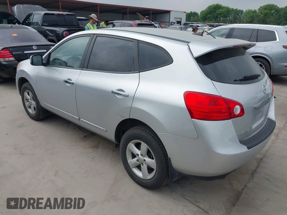 2013 Nissan Rogue S with VIN JN8AS5MT3DW534178, listed as a IAAI auction lot 41941415 with 85,224 mi miles. Bid and sale history available at carsss.com. Image 3.