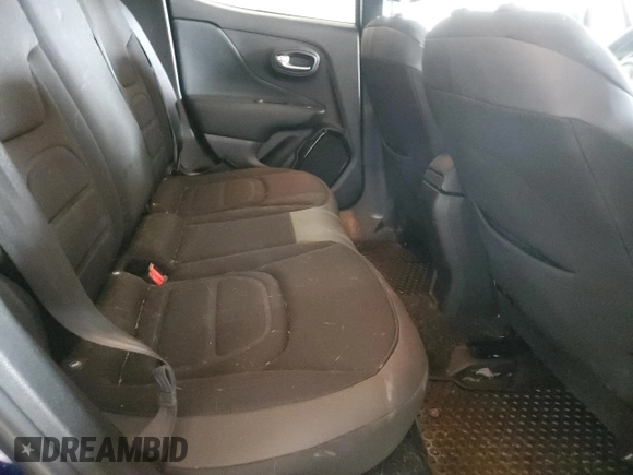 2017 Jeep Renegade Altitude with VIN ZACCJBBBXHPG41828, listed as a Copart auction lot 58229695 with 67,776 mi miles and Salvage title. Bid and sale history available at DreamBid. Image 10.