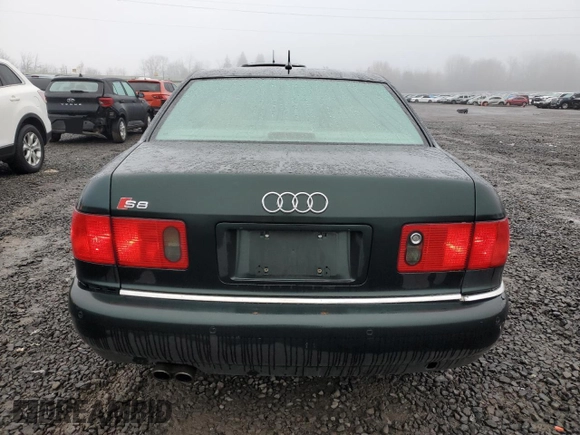 2002 Audi S8 with VIN WAUGU44D12N007629, listed as a Copart auction lot 84200554 with 156,384 mi miles and Clean Title. Bid and sale history available at DreamBid. Image 6.