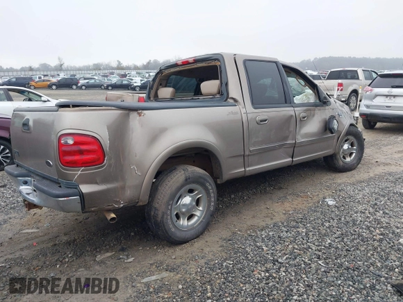 2003 Ford F-150 XLT with VIN 1FTRW07L53KB16888, listed as a IAAI auction lot 41474315 with 72,465 mi miles. Bid and sale history available at carsss.com. Image 4.