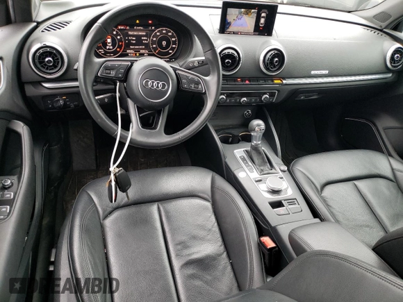 2018 Audi A3 Sedan Premium Plus with VIN WAUJ8GFFXJ1045764, listed as a Copart auction lot 47725344 with 44,943 mi miles. Bid and sale history available at carsss.com. Image 8.