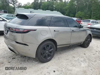 2020 Land Rover Range Rover Velar S with VIN SALYB2FV3LA253932, listed as a Copart auction lot 59882415 with 48,810 mi miles and Salvage title. Bid and sale history available at DreamBid. Image 3.