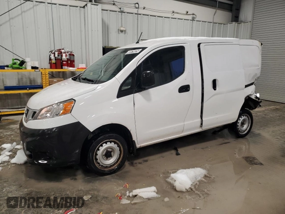 2017 Nissan NV200 SV with VIN 3N6CM0KN0HK690876, listed as a Copart auction lot 88979825 with 111,393 mi miles and Salvage title. Bid and sale history available at DreamBid. Image 1.