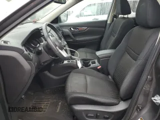 2017 Nissan Rogue SV with VIN 5N1AT2MV5HC756135, listed as a Copart auction lot 59656225 with 157,656 mi miles and Salvage title. Bid and sale history available at DreamBid. Image 7.