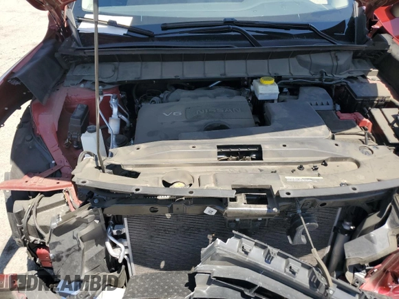 2022 Nissan Pathfinder SL z VIN 5N1DR3CA2NC229794, wystawiony jako Copart lot #58984565 z przebiegiem 22 116 mil mil oraz Szkoda całkowita • Salvage title. Historia ofert i sprzedaży dostępna na DreamBid. Obrazek 12.