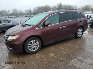 2015 Honda Odyssey EX with VIN 5FNRL5H40FB068845, listed as a Copart auction lot 52251975 with 100,565 mi miles and Salvage Title. Bid and sale history available at carsss.com. Image 1.