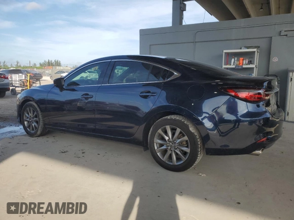 2020 Mazda 6 Sport with VIN JM1GL1UM5L1525756, listed as a Copart auction lot 46450495 with 53,741 mi miles and Salvage Title. Bid and sale history available at DreamBid. Image 2.