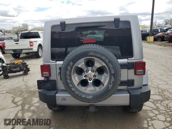 2017 Jeep Wrangler Unlimited Sahara с VIN 1C4BJWEG5HL658549, выставлен на аукционе Copart как лот 53947905 с пробегом 145 499 миль миль и Списание • Salvage title. История ставок и продаж доступна на DreamBid. Изображение 6.