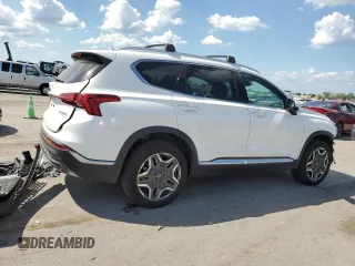 2022 Hyundai Santa Fe Hybrid Limited with VIN KM8S5DA18NU024602, listed as a Copart auction lot 70199524 with 30,780 mi miles and Salvage Title. Bid and sale history available at carsss.com. Image 3.
