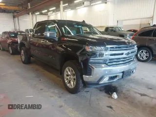2020 Chevrolet Silverado 1500 LTZ with VIN 3GCUYGED7LG210027, listed as a IAAI auction lot 41403847 with 53,605 mi miles and . Bid and sale history available at DreamBid. Image 1.