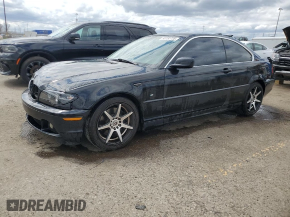 2004 BMW 3 Series 330Ci with VIN WBABD53414PL10967, listed as a Copart auction lot 53732735 with 156,594 mi miles and Clean title. Bid and sale history available at DreamBid. Image 1.