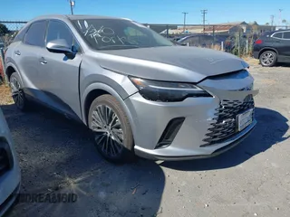 2025 Lexus RX 350h with VIN 2T2BBMCA8SC084121, listed as a IAAI auction lot 42644072 with 4,200 mi miles and . Bid and sale history available at DreamBid. Image 1.