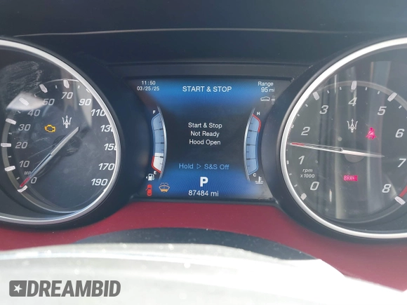 2017 Maserati Levante с VIN ZN661XUA6HX210610, выставлен на аукционе IAAI как лот 41867196 с пробегом 87 484 миль миль и . История ставок и продаж доступна на DreamBid. Изображение 7.