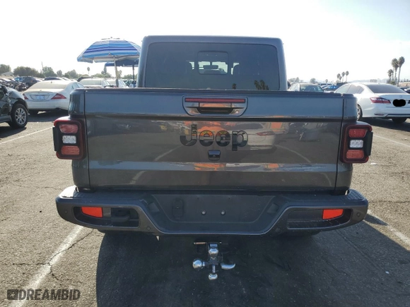 2021 Jeep Gladiator High Altitude with VIN 1C6HJTFG1ML503067, listed as a Copart auction lot 71454834 with 34,648 mi miles and Salvage Title. Bid and sale history available at carsss.com. Image 6.