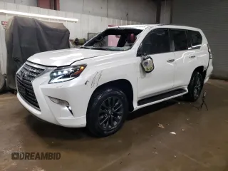 2021 Lexus GX 460 Premium with VIN JTJAM7BX4M5291636, listed as a Copart auction lot 49534065 with 46,978 mi miles and Salvage Title. Bid and sale history available at DreamBid. Image 1.