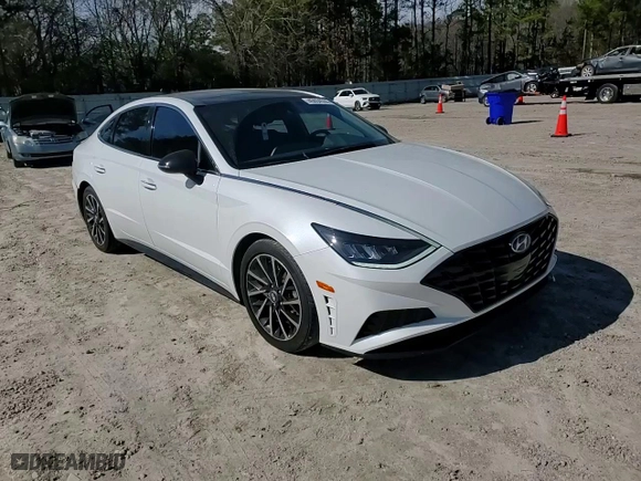 2020 Hyundai Sonata SEL Plus with VIN 5NPEJ4J23LH029221, listed as a Copart auction lot 45034555 with 79,554 mi miles and Salvage Title. Bid and sale history available at carsss.com. Image 10.