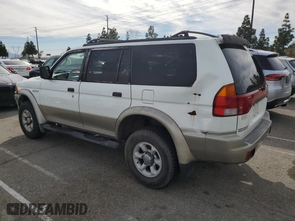 1999 Mitsubishi Montero LS z VIN JA4LS31H2XP037110, wystawiony jako Copart lot #45447485 z przebiegiem 166 942 mil mil oraz Szkoda całkowita • Salvage title. Historia ofert i sprzedaży dostępna na DreamBid. Obrazek 2.