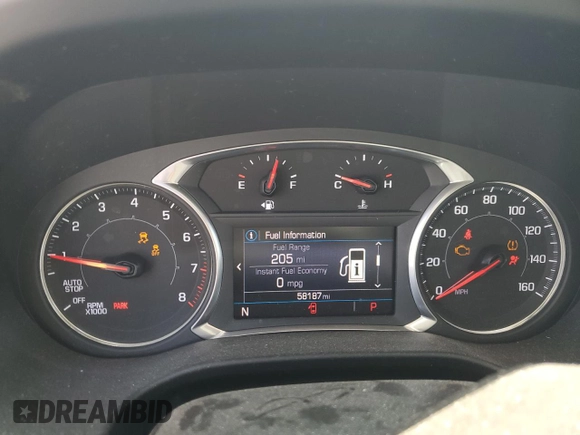 2021 GMC Acadia SLE with VIN 1GKKNKLA5MZ175943, listed as a Copart auction lot 62911585 with 58,187 mi miles and Salvage title. Bid and sale history available at DreamBid. Image 9.