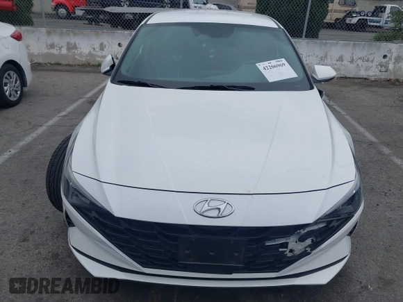 2023 Hyundai Elantra SEL with VIN 5NPLS4AG8PH097908, listed as a IAAI auction lot 42206969 with 42,599 mi miles and . Bid and sale history available at DreamBid. Image 12.