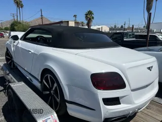 2013 Bentley Continental GT with VIN SCBGT3ZA8DC087043, listed as a Copart auction lot 57523435 with 55,293 mi miles and Clean Title. Bid and sale history available at DreamBid. Image 3.
