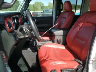 2021 Jeep Wrangler Unlimited Rubicon z VIN 1C4HJXFN1MW749453, wystawiony jako Copart lot #58394975 z przebiegiem 23 394 mil mil oraz Czysty tytuł • Clean title. Historia ofert i sprzedaży dostępna na DreamBid. Obrazek 7.