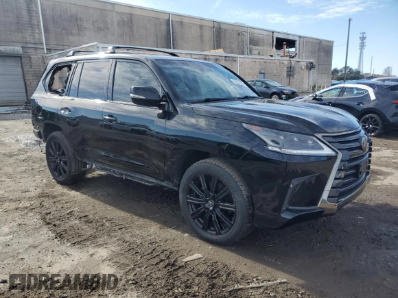 2021 Lexus LX 570 z VIN JTJDY7AX3M4334050, wystawiony jako Copart lot #44532325 z przebiegiem 90 103 mil mil oraz Szkoda całkowita • Salvage title. Historia ofert i sprzedaży dostępna na DreamBid. Obrazek 4.