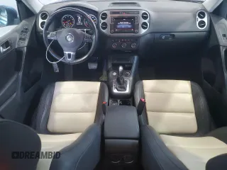 2017 Volkswagen Tiguan Wolfsburg Edition with VIN WVGSV7AX8HK014738, listed as a Copart auction lot 62255775 with 123,768 mi miles and Salvage title. Bid and sale history available at DreamBid. Image 8.