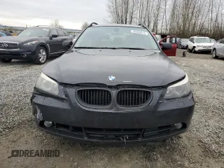 2006 BMW 5 Series 530xi with VIN WBANN73556B799078, listed as a Copart auction lot 42966615 with 252,589 mi miles and Salvage Title. Bid and sale history available at carsss.com. Image 5.