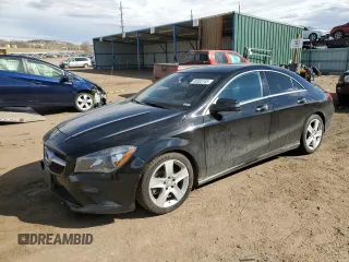 2016 Mercedes-Benz CLA with VIN WDDSJ4GB6GN392571, listed as a Copart auction lot 49383745 with 95,035 mi miles and Salvage Title. Bid and sale history available at carsss.com. Image 1.