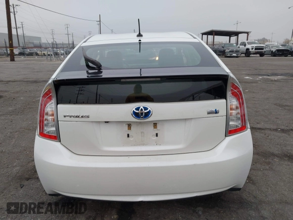 2012 Toyota Prius One with VIN JTDKN3DU2C5405826, listed as a IAAI auction lot 41180082 with 152,086 mi miles and . Bid and sale history available at DreamBid. Image 16.