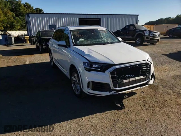 2020 Audi Q7 Premium Plus with VIN WA1LJAF72LD011187, listed as a Copart auction lot 64399252 with 32,573 mi miles and . Bid and sale history available at DreamBid. Image 11.