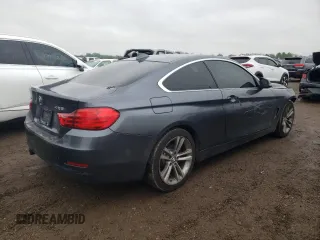 2016 BMW 4 Series 428i xDrive with VIN WBA3N9C50GK249856, listed as a Copart auction lot 57449925 with 87,532 mi miles and Salvage title. Bid and sale history available at DreamBid. Image 3.