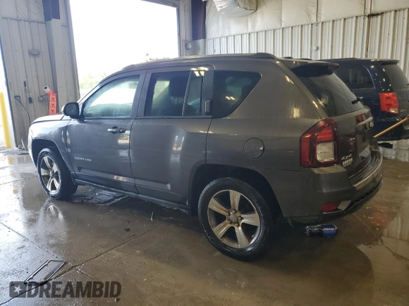 2017 Jeep Compass High Altitude with VIN 1C4NJDEB6HD152471, listed as a Copart auction lot 57475915 with 112,630 mi miles and Clean title. Bid and sale history available at DreamBid. Image 2.