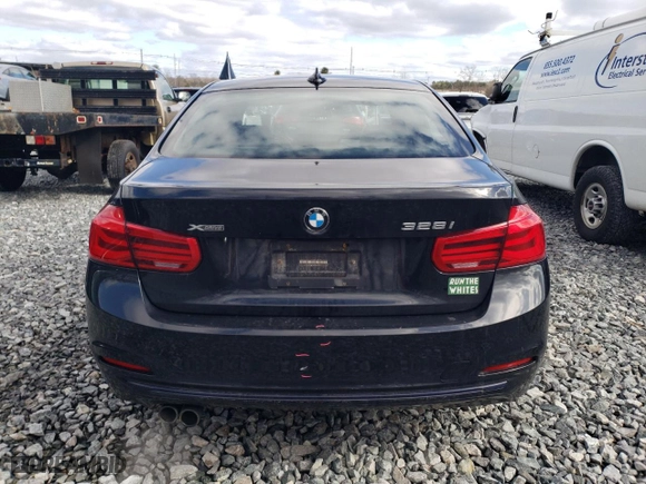 2016 BMW 3 Series 328i xDrive with VIN WBA8E3G57GNU03829, listed as a Copart auction lot 50737975 with 94,365 mi miles and Salvage Title. Bid and sale history available at carsss.com. Image 6.