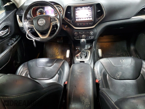 2014 Jeep Cherokee Limited with VIN 1C4PJMDS1EW266615, listed as a Copart auction lot 51103455 with 84,557 mi miles and Salvage Title. Bid and sale history available at carsss.com. Image 8.