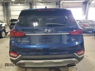 2019 Hyundai Santa Fe SEL z VIN 5NMS3CAD4KH076391, wystawiony jako Copart lot #53185365 z przebiegiem 85 517 mil mil oraz Szkoda całkowita • Salvage title. Historia ofert i sprzedaży dostępna na DreamBid. Obrazek 6.